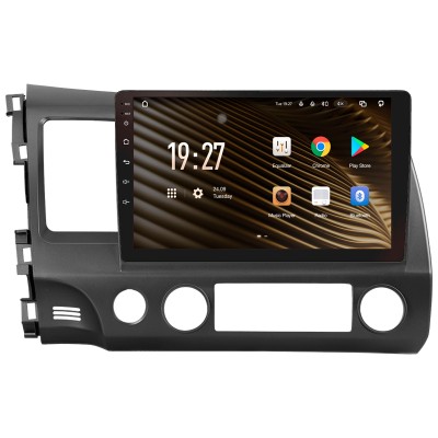 Штатна магнітола SIGMA S10432 ANDROID 10 4+32 Gb 4G DSP Honda Civic 8 FK FN FD 2005-2012 10"