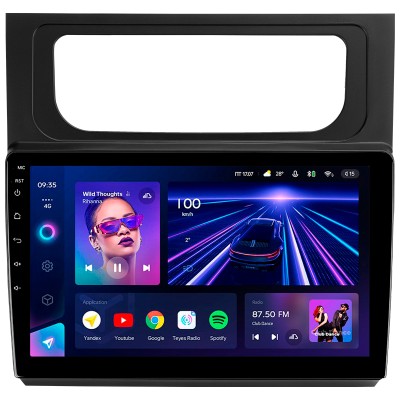 Штатна магнітола Teyes CC3 4+32 Gb Volkswagen Touran 2 1T 2010-2015 10"