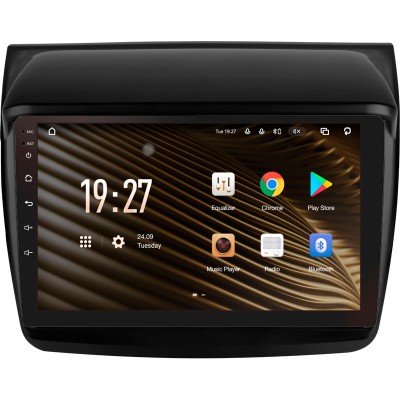 Штатна магнітола SIGMA S9432 ANDROID 10 4+32 Gb 4G DSP Mitsubishi Pajero Sport 2 L200 Triton 2008-2016 9"