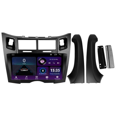 Штатна магнітола SIGMA E9232 ANDROID 10 2+32 Gb Toyota Yaris 2 XP90 2005-2012 (F2) 9"