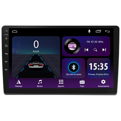 Штатна магнітола SIGMA E9232 ANDROID 10 2+32 Gb Fiat Ducato 3 For Peugeot Boxer 2 For Citroen Jumper 2 2006-2022 (A) 9"