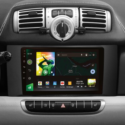 Штатна магнітола SIGMA X9464 ANDROID 10 4+64 Gb 4G DSP Mercedes Benz Smart Fortwo 2 2010-2015 (F1) 9"