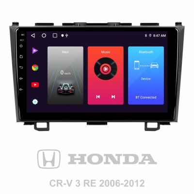 Штатна магнітола SIGMA F9216 ANDROID 10 2+32 Gb Honda CR-V CR-V 3 RE 2006-2012 9"