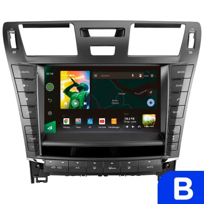 Штатна магнітола SIGMA X9464 ANDROID 10 4+64 Gb 4G DSP Lexus LS460 LS600H XF40 4 lV 2006-2012 (B) 9" (L3)