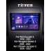 Штатна магнітола Teyes CC3 6+128 Gb з коловим оглядом 360° Fiat Ducato 3 For Peugeot Boxer 2 For Citroen Jumper 2 2006-2022 (A) 9" 2k