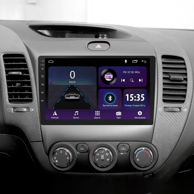 Штатна магнітола SIGMA E9232 ANDROID 10 2+32 Gb Kia Cerato 3 YD 2013-2017 (F1) (C) 9"