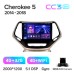 Штатна магнітола Teyes CC3 4+32 Gb Jeep Cherokee 5 KL 2014-2018 10" 2k