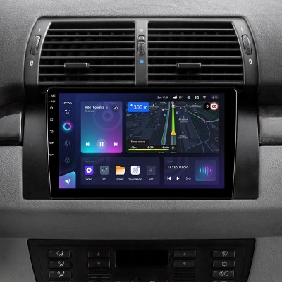 Штатна магнітола Teyes CC3L 4+64 Gb BMW X5 E39 E53 1999 - 2006 9"