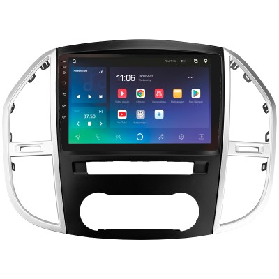 Штатна магнітола SIGMA PRO 10432 ANDROID 10 4+32 Gb 4G DSP Mercedes-Benz Vito 3 W447 2014-2020 10" (L1)
