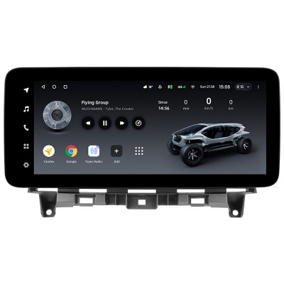 Штатна магнітола Teyes LUX ONE 6+128 Gb з коловим оглядом 360° Honda Crosstour 1 TF 2009-2015 12.3"