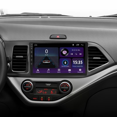 Штатна магнітола SIGMA E9232 ANDROID 10 2+32 Gb Kia Morning 2011-2017 9"