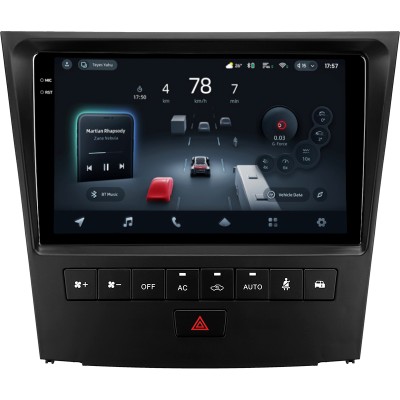 Штатна магнітола Teyes CC4 Pro 12+256 Gb Lexus GS300 S190 GS350 GS400 GS430 GS450h GS460 GS 300 III 3 350 400 430 450h 460 2004-2011 9" 2k (L3)