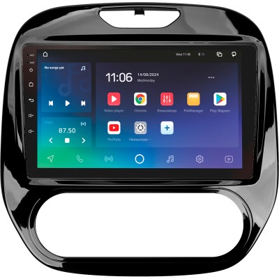 Штатна магнітола SIGMA PRO 9432 ANDROID 10 4+32 Gb 4G DSP Renault Kaptur 2016-2019 (F1) 9"