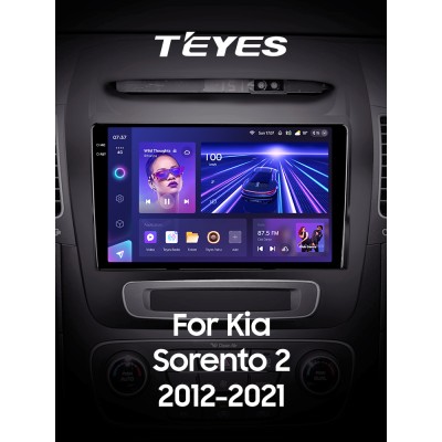 Штатна магнітола Teyes CC3 4+32 Gb Kia Sorento 2 II XM 2012 - 2021 (F3) 9" 2k