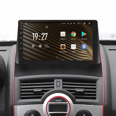 Штатна магнітола SIGMA S9432 ANDROID 10 4+32 Gb 4G DSP Renault Megane 2 2002-2009 9"