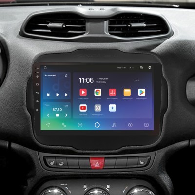 Штатна магнітола SIGMA X9432 ANDROID 10 4+32 Gb 4G DSP Jeep Renegade 2014-2018 9"