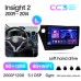 Штатна магнітола Teyes CC3 6+128 Gb з коловим оглядом 360° Honda Insight 2 LHD 2009-2014 9" 2k