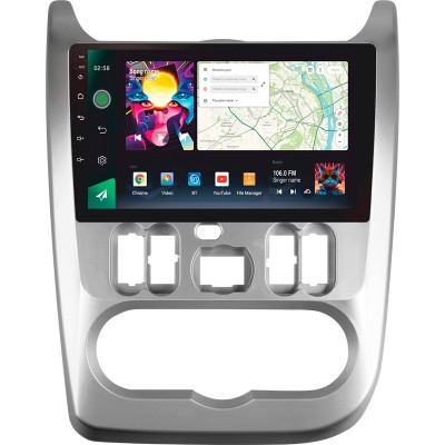 Штатна магнітола SIGMA PRO 9464 ANDROID 10 4+64 Gb 4G DSP Renault Logan 1 2010-2016 (CAN BUS) 9" (L2)