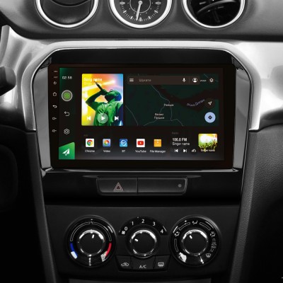 Штатна магнітола SIGMA X9464 ANDROID 10 4+64 Gb 4G DSP Suzuki Vitara 4 2014-2018 9"