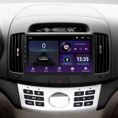 Штатна магнітола SIGMA E9232 ANDROID 10 2+32 Gb Hyundai Elantra 4 HD 2006-2012 9"