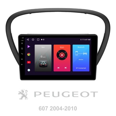 Штатна магнітола SIGMA F9216 ANDROID 10 2+32 Gb Peugeot 607 2004-2010 9" (L1)