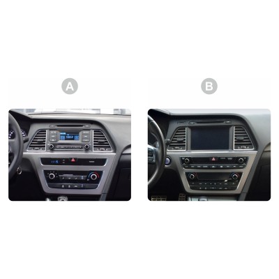 Штатна магнітола SIGMA PRO 9464 ANDROID 10 4+64 Gb 4G DSP Hyundai Sonata 7 LF 2014-2017 (A) 9"