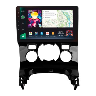 Штатна магнітола SIGMA PRO 9464 ANDROID 10 4+64 Gb 4G DSP Peugeot 3008 1 2009-2016 (F2) 9"