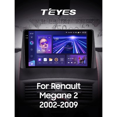Штатна магнітола Teyes CC3 4+32 Gb Renault Megane 2 2002-2009 9" 2k