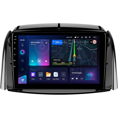 Штатна магнітола Teyes CC3L 4+32 Gb Renault Koleos 2008 - 2016 (A) 9" (L1)
