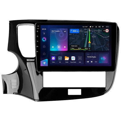 Штатна магнітола Teyes CC3L 4+32 Gb Mitsubishi Outlander 3 III GF0W GF0W GG0W 2018 - 2021 10"