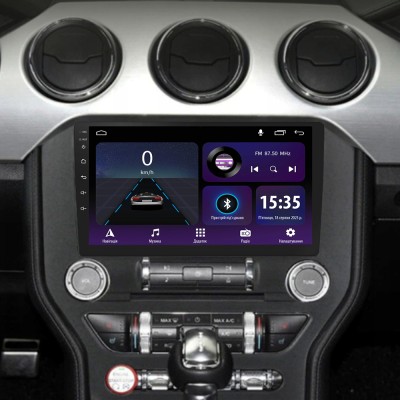 Штатна магнітола SIGMA E9232 ANDROID 10 2+32 Gb Ford Mustang VI S550 (F2) 2014-2023 9" (L2)