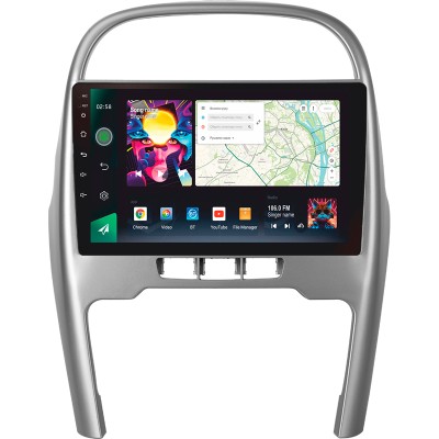 Штатна магнітола SIGMA PRO 10464 ANDROID 10 4+64 Gb 4G DSP Chery Tiggo 3 2014-2015 10"