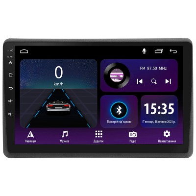 Штатна магнітола SIGMA E10232 ANDROID 10 2+32 Gb Renault Master 2010-2019 For Nissan NV400 2010-2020 For Opel Movano 2 2010-2019 (F1) 10"