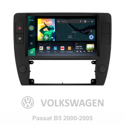 Штатна магнітола SIGMA X9464 ANDROID 10 4+64 Gb 4G DSP Volkswagen Passat B5 2000-2005 9"