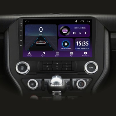 Штатна магнітола SIGMA E9232 ANDROID 10 2+32 Gb Ford Mustang VI S550 (F1) 2014-2023 9" (L1)