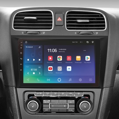 Штатна магнітола SIGMA PRO 9432 ANDROID 10 4+32 Gb 4G DSP Volkswagen Golf 6 2008-2016 9"