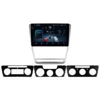 Штатна магнітола Teyes CC4 Pro 12+256 Gb Skoda Octavia 2 A5 2008-2013 10" silver 2k