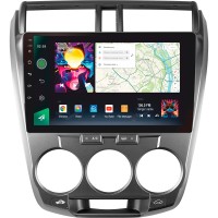 Штатна магнітола SIGMA PRO 10464 ANDROID 10 4+64 Gb 4G DSP Honda City 2008-2013 10"