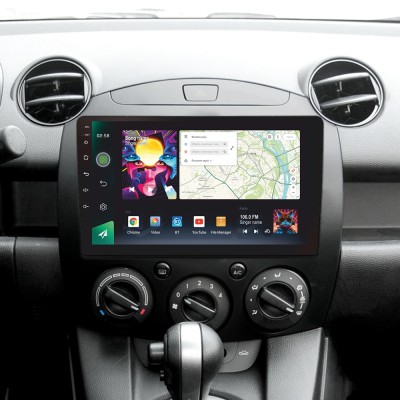 Штатна магнітола SIGMA PRO 9464 ANDROID 10 4+64 Gb 4G DSP Mazda 2 DE 2007-2014 9"
