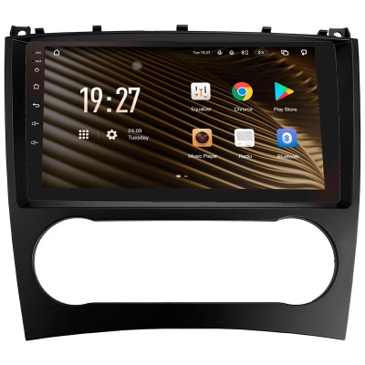 Штатна магнітола SIGMA S9432 ANDROID 10 4+32 Gb 4G DSP Mercedes Benz C-Class W203 CL203 C209 A209 2004-2011 9" (L1)