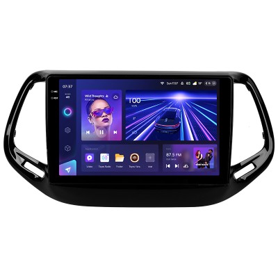 Штатна магнітола Teyes CC3 4+64 Gb Jeep Compass 2 MP 2016-2018 10" 2k