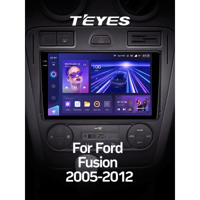 Штатна магнітола Teyes CC3 6+128 Gb Ford Fusion 1 2005-2012 9" 2k