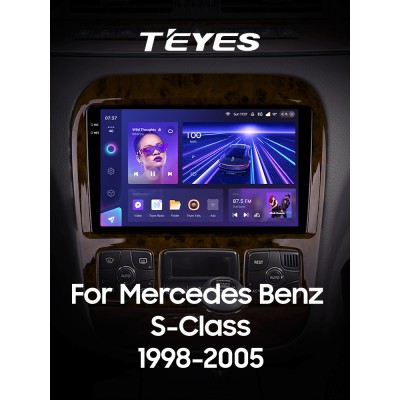 Штатна магнітола Teyes CC3 4+32 Gb Mercedes Benz S-Class W220 VV220 1998-2005 9" 2k (L1)