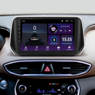 Штатна магнітола SIGMA E10232 ANDROID 10 2+32 Gb Hyundai Santa Fe 4 (ZYJ) 2018-2020 10" (L1)