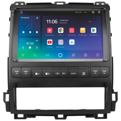 Штатна магнітола SIGMA PRO 9432 ANDROID 10 4+32 Gb 4G DSP Toyota Land Cruiser Prado 120 For Lexus GX470 GX 470 J120 2002-2009 9" (L3)
