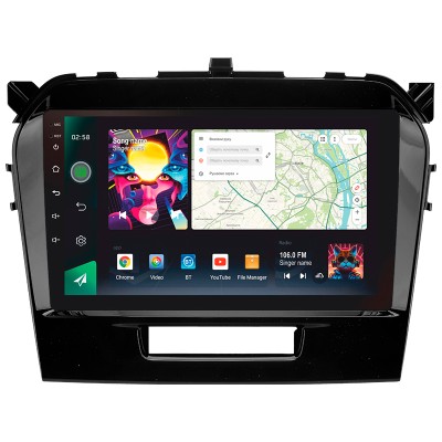 Штатна магнітола SIGMA PRO 9464 ANDROID 10 4+64 Gb 4G DSP Suzuki Vitara 4 2014-2018 9"