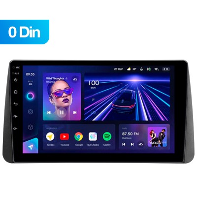 Штатна магнітола Teyes CC3 4+64 Gb Fiat Tipo Egea (0 Din) 2015-2023 9" 0din (L1)
