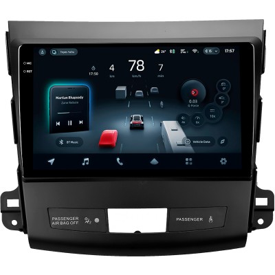 Штатна магнітола Teyes CC4 Pro 12+256 Gb Mitsubishi Outlander 2 CW0W 2005-2013 / Citroen C-Crosser 1 2007-2013 / Peugeot 4007 2007-2012 (A) 9" 2k