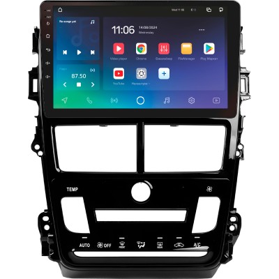 Штатна магнітола SIGMA PRO 9432 ANDROID 10 4+32 Gb 4G DSP Toyota Yaris Vios 2017-2020 (F2) 9" (L1)