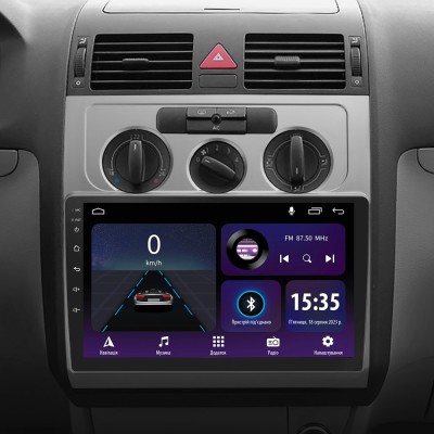 Штатна магнітола SIGMA E10232 ANDROID 10 2+32 Gb Volkswagen Touran 1 2003-2010 (F1) 10"